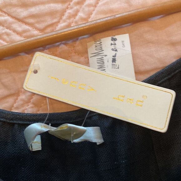 NWT Jenny Han Linen Waxed Dress(size XS) - Picture 6 of 10
